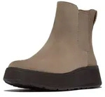 FitFlop F-Mode Suede Flatform Chelsea Boots TAUPE 36 - 36