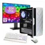 GAMEMAX Gaming-PC MegaDeal Diamond WT Komplett SET 2701 7798 Ryzen 7 5700X 16GB...