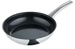 Bratpfanne 28 cm, Edelstahl, poliert - b.brilliant -frei