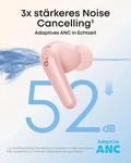 soundcore by Anker P31i kabellose Bluetooth-Kopfh&ouml;rer, Hi-Res Sound, Rosa