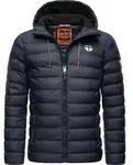 Stone Harbour Herren Winterjacke Regenjacke Steppjacke Fleece Gef&uuml;ttert Zaharoo Navy