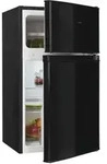 Exquisit KGC90-30-E-040E, 85 l, 40 dB, 2,4 kg/24h, E, Schwarz - Schwarz