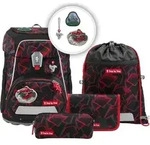 Step by Step Ranzen-Set FIT, 5-teilig - Schwarz