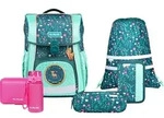 McNeill Schulranzen Bravo Schoolbag Set 9-teilig Deary petrol - Petrol
