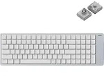 Lofree Flow 2 100 Kabellose Mechanische Tastatur Low-Profile US-Layout, Silver, Void