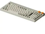 Lofree Block Kabellose Mechanische Tastatur Retro Bluetooth / 2.4GHz / USB-C, QWERTY