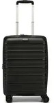 d&n Travel Line 4700 4 Rollen Kabinentrolley 55 cm mit Dehnfalte - Schwarz