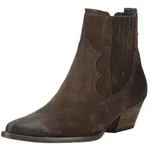 Paul Green Stiefelette Stiefelette Veloursleder - Braun - 37