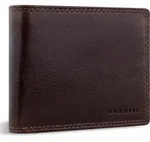 bugatti Leder Geldb&ouml;rse Savona Wallet With Flap 8CC Brown dunkelbraun - Dunkelbraun