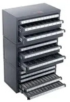 VEVOR Bohrer-Spender-Schrank, F&uuml;nf-Schubladen Bohrer-Organizer-Schrank f&uuml;r #1...