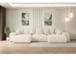 ALTDECOR Ecksofa mit Schlaffunktion und Bettkasten Corner Sofa Eckcouch Couch U-Form