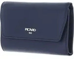 PICARD Leder Geldb&ouml;rse Bingo Flap Wallet Midnight dunkelblau - Dunkelblau