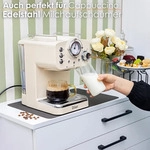 Zilan Espressomaschine mit Milchaufsch&auml;umer Siebtr&auml;germaschine...