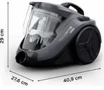 Rowenta RO3726EA, 750 W, Zylinder-Vakuum, Trocken, Beutellos, 1,5 l, Schaum -