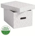 Leitz VON 61410001, Aufbewahrungsbox, Wei&szlig;, Rechteckig, Karton, Muster, Drinnen -