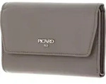 PICARD Leder Geldb&ouml;rse Bingo Flap Wallet Gravel taupe - Taupe/Grau