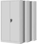 3er Set Aktenschrank C001H B&uuml;roschrank Metallschrank Stahlschrank...