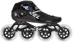 Powerslide Accel Race 100 Inline-skates Schwarz EU 36 Herren,Damen Schwarz EU 36
