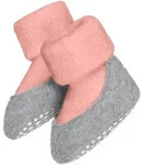 FALKE Cosyshoe Hausschuh-Babysocken Kinder 8441 - almond blossom 15-16 - Schwarz