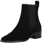 Paul Green Stiefelette Stiefelette Veloursleder/Textil - Schwarz - 36