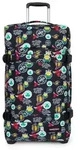 EASTPAK Trolley Koffer TRANSIT ́R M NBA TeamPattern 78L mit TSA Schloss - Bunt