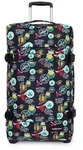 EASTPAK Trolley Koffer TRANSIT ́R L NBA TeamPattern 121L mit TSA Schloss - Bunt