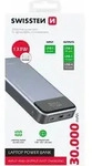 Swissten Power Bank 30000 mAh pro notebooky 133W Power Delivery &scaron;ed&aacute; - Schwarz