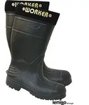 Lemigo Thermostiefel gef&uuml;ttert schwarz SB P SRB FO CI E bis -30&deg;C 41 - Schwarz - 41