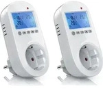 BEARWARE 2x Steckdosen Thermostat f&uuml;r Heiz & Klimager&auml;te Individuell...
