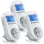 BEARWARE 3x Steckdosen Thermostat f&uuml;r Heiz & Klimager&auml;te Individuell programmierbar