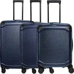 Travelite MILLENNIUM Trolley 4w L/M exp./S, Navy - Navy
