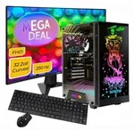 GAMEMAX Gaming-PC MegaDeal Rockstar Komplett-SET i5 14400F 16GB RAM 1TB SSD RTX 5060