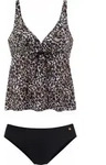 LASCANA B&uuml;gel-Tankini braun-bedruckt Gr&ouml;&szlig;e 36 Cup B - Braun - B