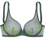 LASCANA B&uuml;gel-BH Gabriella gr&uuml;n-multicolor Gr&ouml;&szlig;e 85 Cup B - Gr&uuml;n/Bunt - B