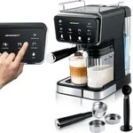 Berdsen BD-773 schwarze 20-Bar-Milchaufsch&auml;umer-Kaffeemaschine - Schwarz