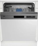beko BDSN28451X, Beko BDSN28451X Geschirrsp&uuml;ler teilintegriert 60 cm,