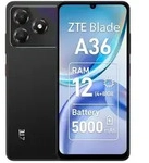 ZTE Blade A36, 17,1 cm (6.75"), 4 GB, 64 GB, 8 MP, Android 15, Schwarz - Schwarz