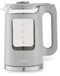 mellerware MR-065 electric kettle 1.7 L MR-065-Grey Grey - Transparent/Grau