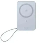 Ugreen Magnetic Powerbank 25W Qi2 Grey Universal - Blau