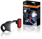 Osram LEDBL105 SET [ COMPACT 100 SET ] - Fahrradbeleuchtungsset - einschlie&szlig;lich