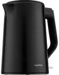 MEDION Wasserkocher Edelstahl (1,5 Liter, 2.200 Watt, 360&deg; Basis,...
