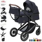 Daliya&reg; FLEXI-PRO M 2in1 Kombikinderwagen & Buggy, Memory-Kn&ouml;pfe, Gro&szlig;er