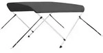 vidaXL 2-Bow Bimini Top Anthrazit 180x130x110 cm