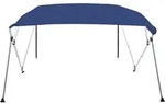 vidaXL 4-Bow Bimini Top Blau 243x210x137 cm
