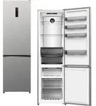 Wolkenstein NoFrost K&uuml;hl-Gefrierkombination K&uuml;hlschrank WKG405ANFIX Inox 405L...