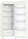 SCHOEPF Retro Vollraumk&uuml;hlschrank / RKS245CR / Creme / 238 Liter Nutzinhalt /