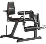 SPORTNOW Beinstrecker, Verstellbar Beinbeuger mit Plattenbeladung, Wadenmaschine f&uuml;r