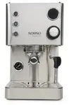 SORSO Espresso Siebtr&auml;germaschine &ndash; Edelstahl - Silber