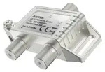 Hama 00205232, Kabelsplitter, 75 Ohm, Silber, Metall, 20 dB, 1 St&uuml;ck(e) -...