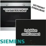 Herdset SIEMENS Backofen 3D Hei&szlig;luft Schnellaufheizung + Induktionskochfeld 60cm